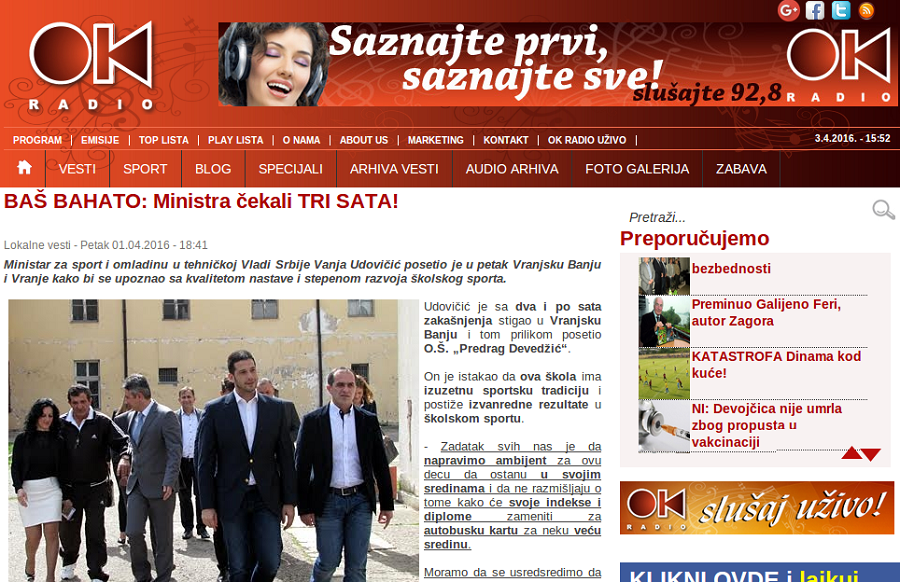 Objektivan pogled na realnost: OK portal