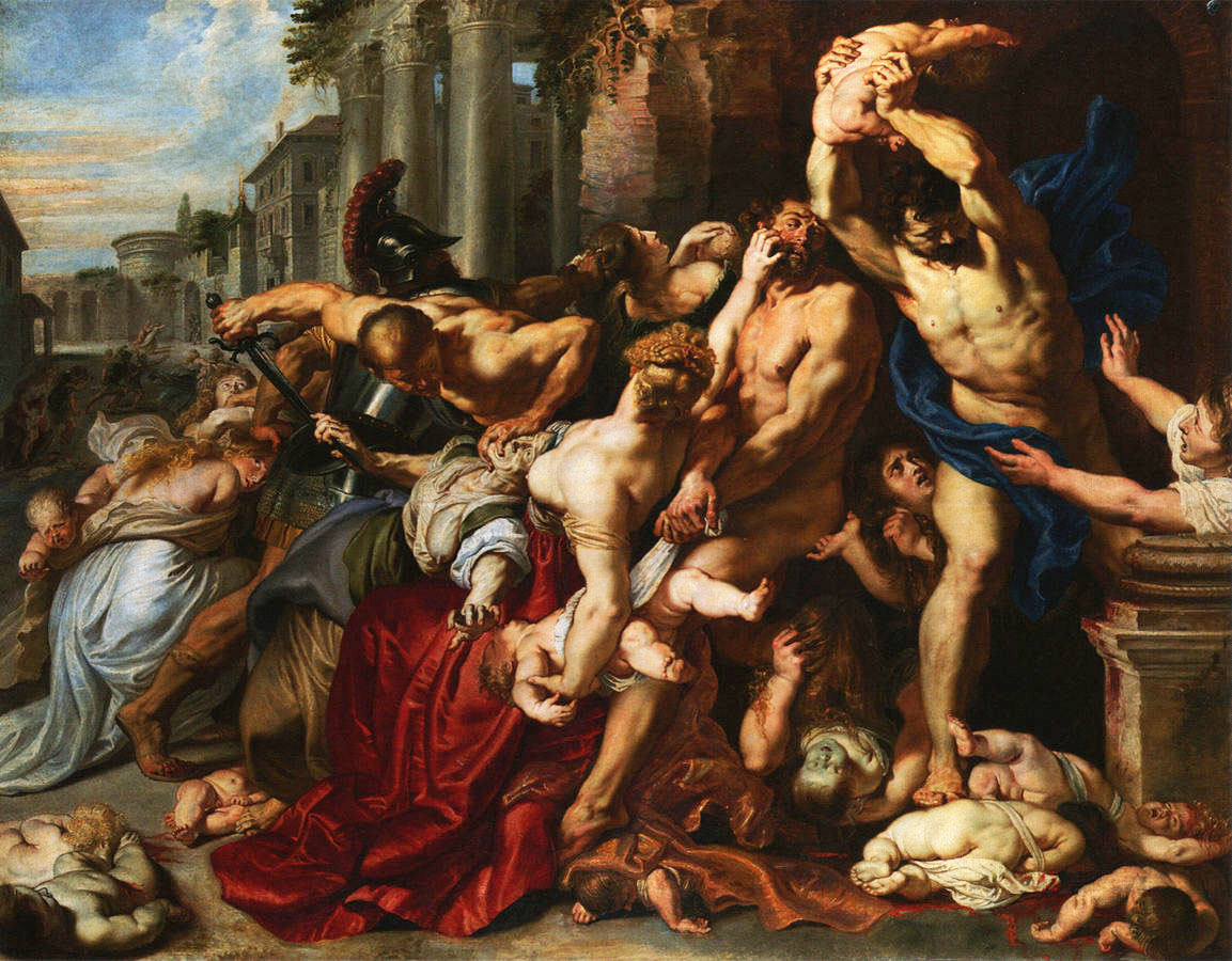 Piter Pol Rubens. Masakr nevinih, 1611–12